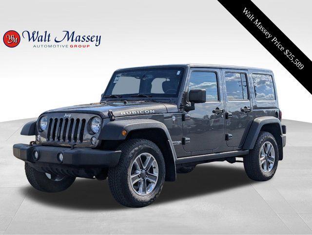 used 2018 Jeep Wrangler JK Unlimited car, priced at $25,589