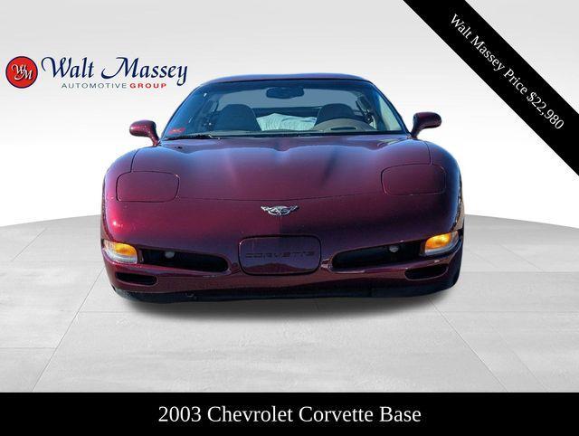 used 2003 Chevrolet Corvette car, priced at $22,980