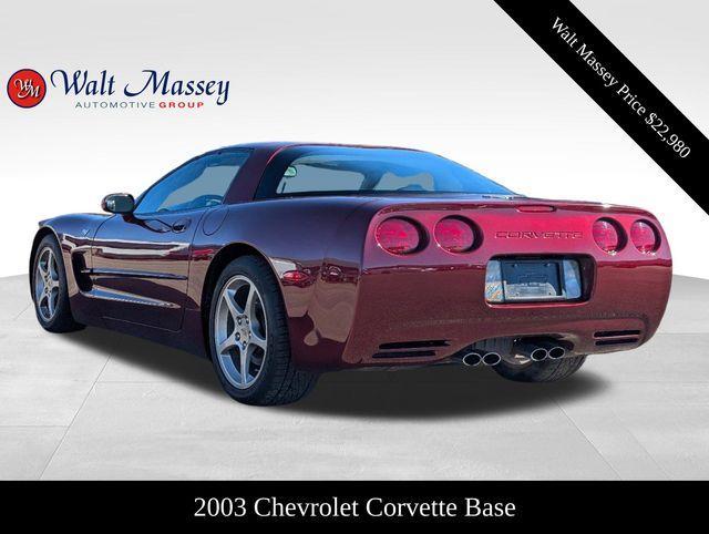 used 2003 Chevrolet Corvette car, priced at $22,980