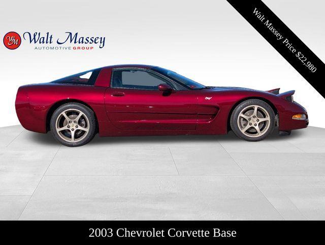 used 2003 Chevrolet Corvette car, priced at $22,980