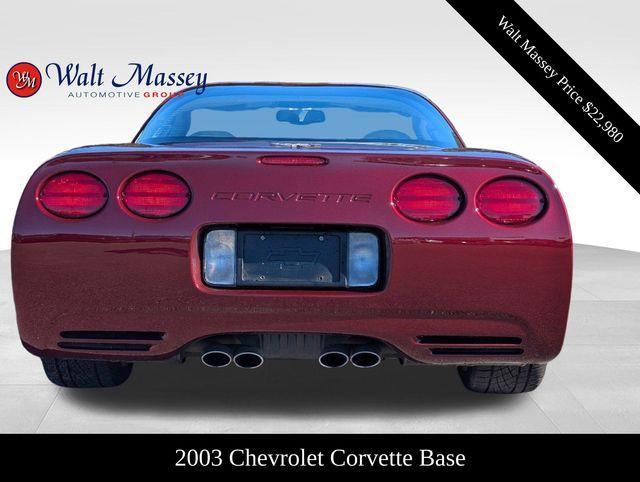 used 2003 Chevrolet Corvette car, priced at $22,980