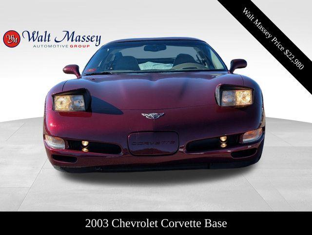 used 2003 Chevrolet Corvette car, priced at $22,980