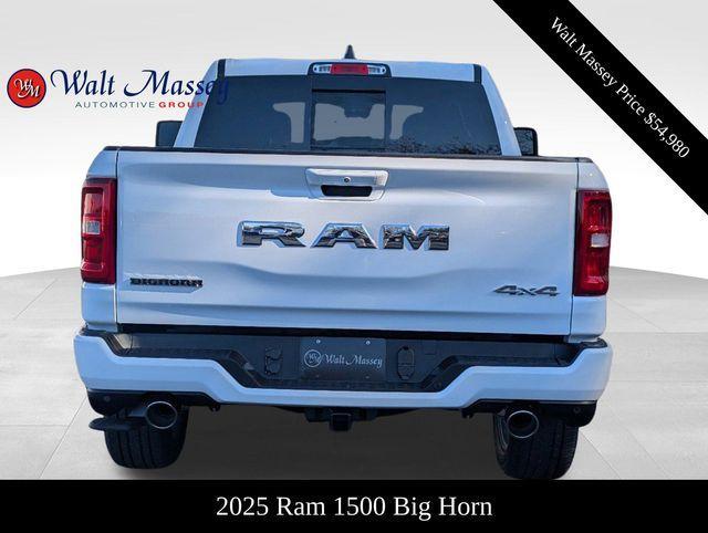 new 2025 Ram 1500 car, priced at $54,980