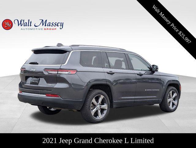 used 2021 Jeep Grand Cherokee L car, priced at $25,997