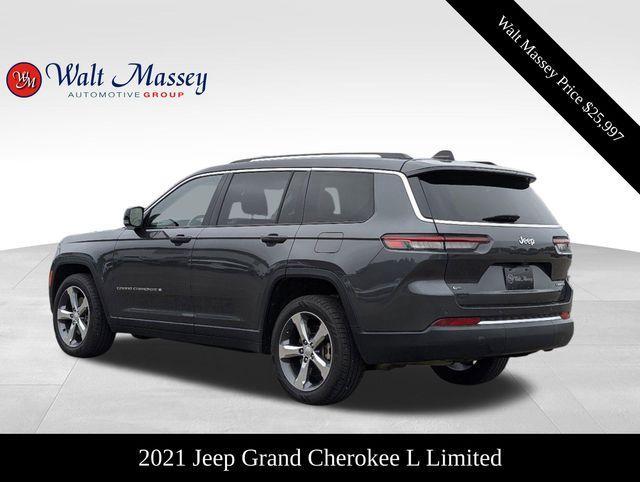 used 2021 Jeep Grand Cherokee L car, priced at $25,997