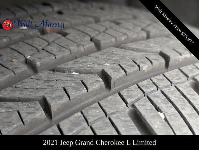 used 2021 Jeep Grand Cherokee L car, priced at $25,997