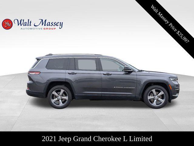 used 2021 Jeep Grand Cherokee L car, priced at $25,997