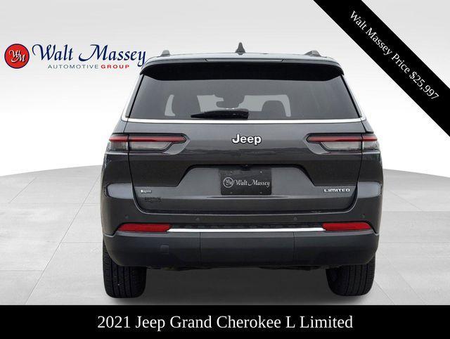 used 2021 Jeep Grand Cherokee L car, priced at $25,997