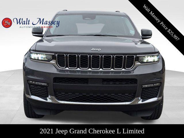 used 2021 Jeep Grand Cherokee L car, priced at $25,997