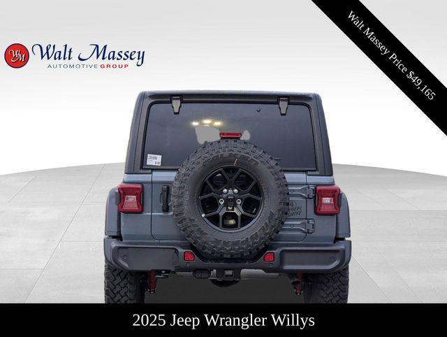 new 2025 Jeep Wrangler car, priced at $49,165