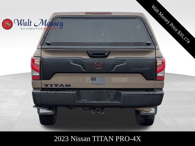 used 2023 Nissan Titan car, priced at $35,174