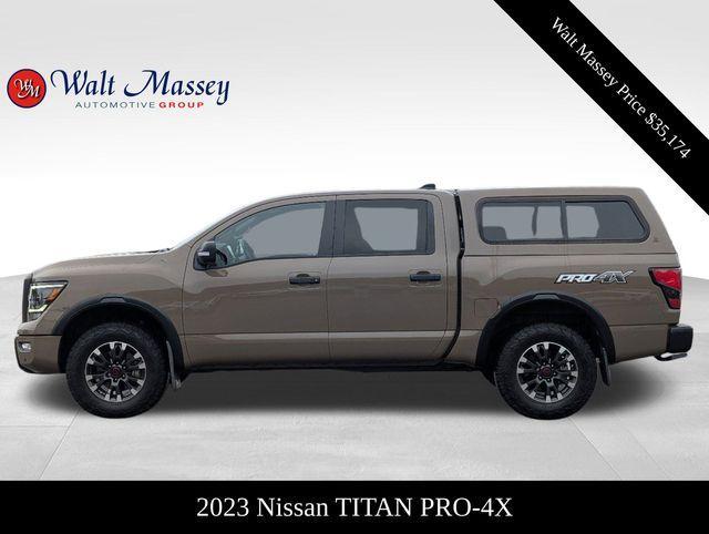 used 2023 Nissan Titan car, priced at $35,174