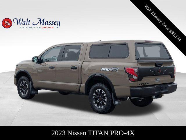 used 2023 Nissan Titan car, priced at $35,174