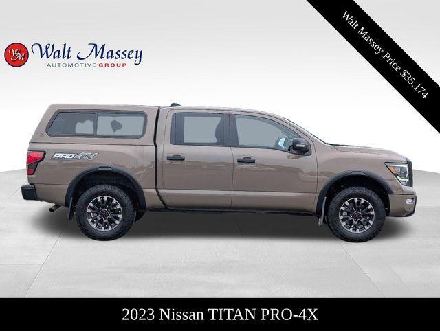 used 2023 Nissan Titan car, priced at $35,174