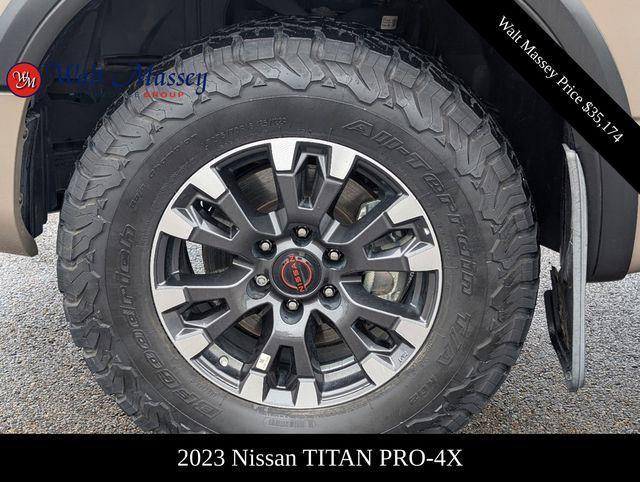 used 2023 Nissan Titan car, priced at $35,174