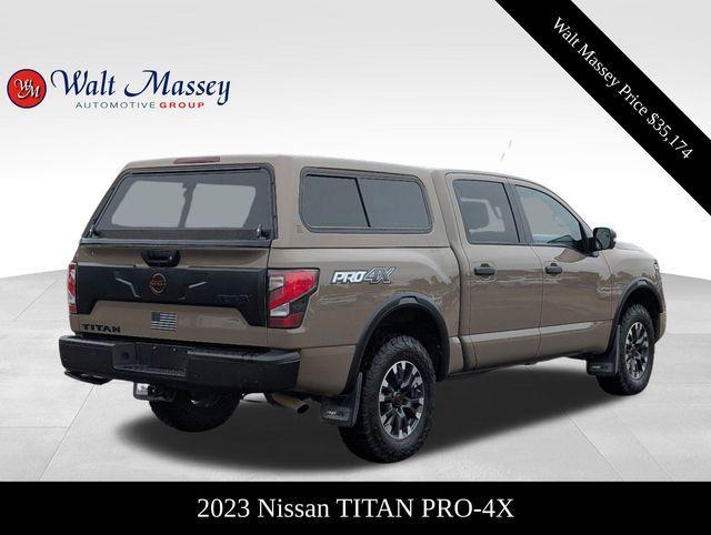 used 2023 Nissan Titan car, priced at $35,174