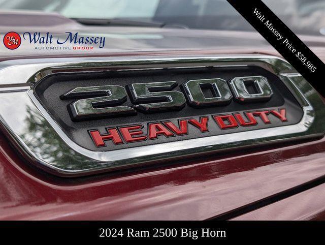 new 2024 Ram 2500 car, priced at $58,985