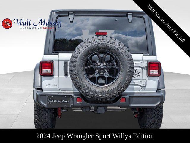 new 2024 Jeep Wrangler car, priced at $46,180