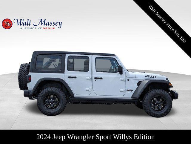 new 2024 Jeep Wrangler car, priced at $45,180