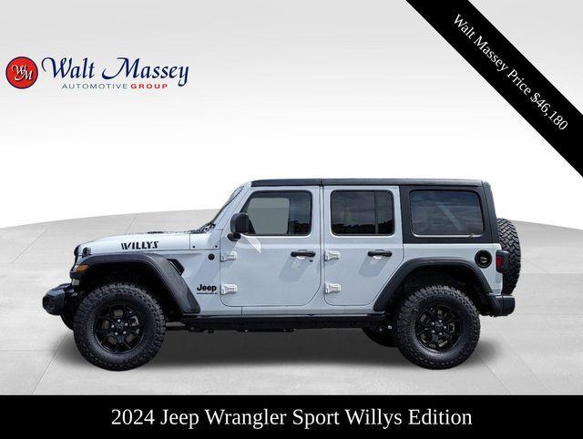 new 2024 Jeep Wrangler car, priced at $46,180