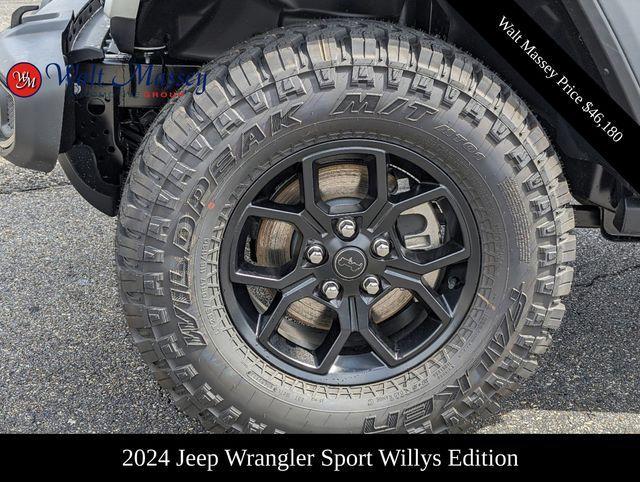 new 2024 Jeep Wrangler car, priced at $46,180