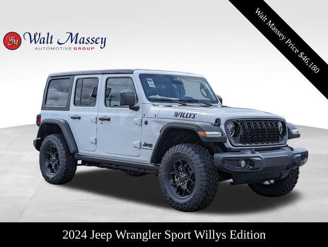 new 2024 Jeep Wrangler car, priced at $46,180