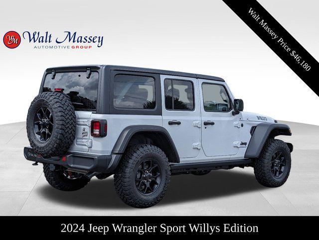 new 2024 Jeep Wrangler car, priced at $46,180