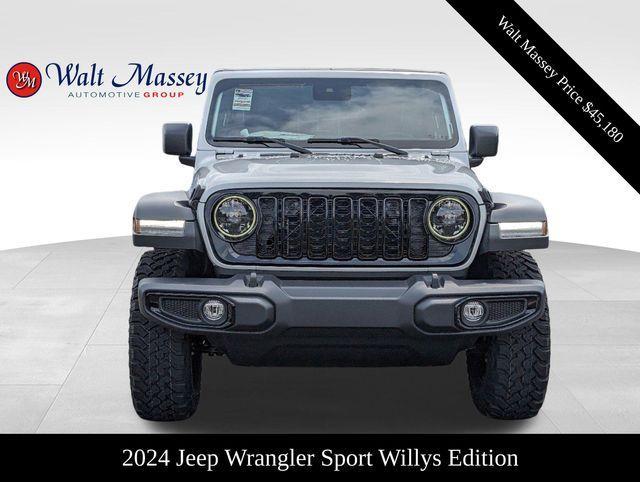 new 2024 Jeep Wrangler car, priced at $45,180