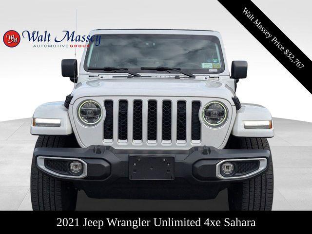 used 2021 Jeep Wrangler Unlimited 4xe car, priced at $32,767