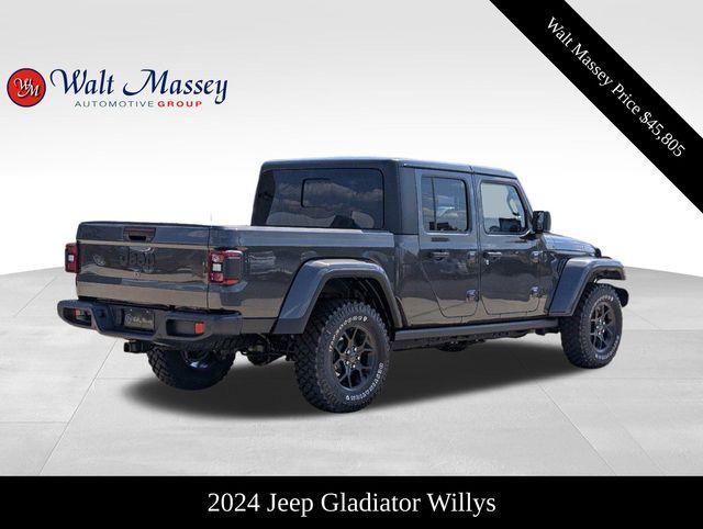 new 2024 Jeep Gladiator car, priced at $45,805