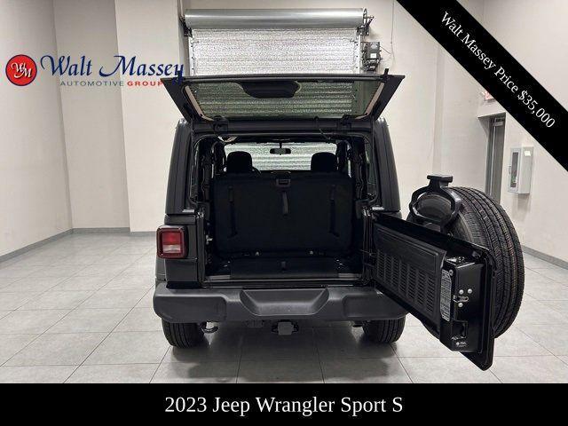 new 2023 Jeep Wrangler car, priced at $35,000