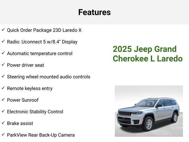 new 2025 Jeep Grand Cherokee L car, priced at $38,115