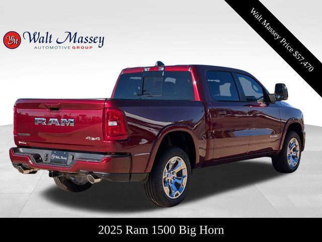 new 2025 Ram 1500 car, priced at $57,470