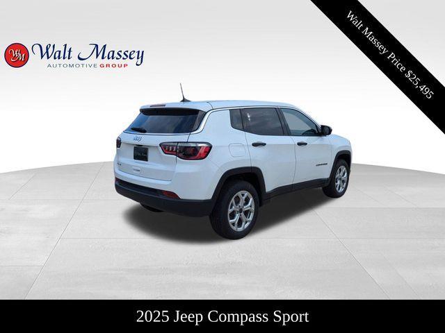 new 2025 Jeep Compass car, priced at $25,495