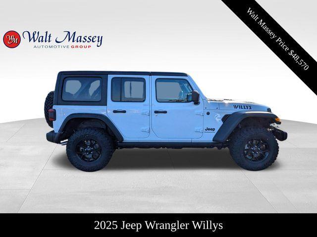 new 2025 Jeep Wrangler car, priced at $48,570