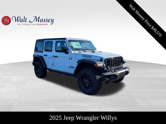 new 2025 Jeep Wrangler car, priced at $48,570