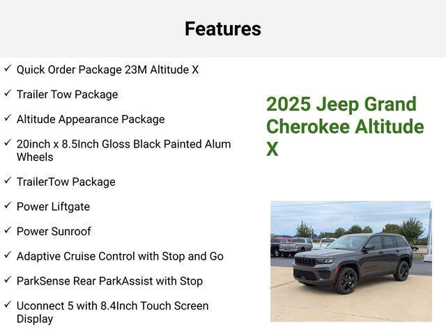 new 2025 Jeep Grand Cherokee car, priced at $42,250