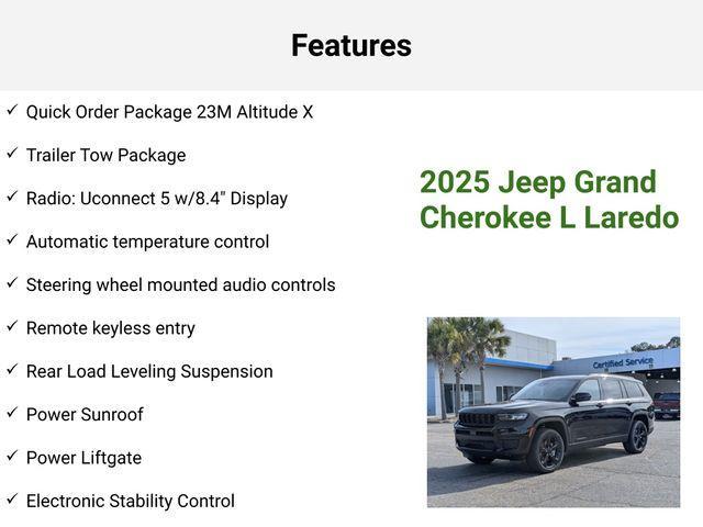 new 2025 Jeep Grand Cherokee L car, priced at $46,750