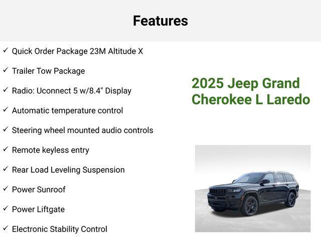 new 2025 Jeep Grand Cherokee L car, priced at $46,450