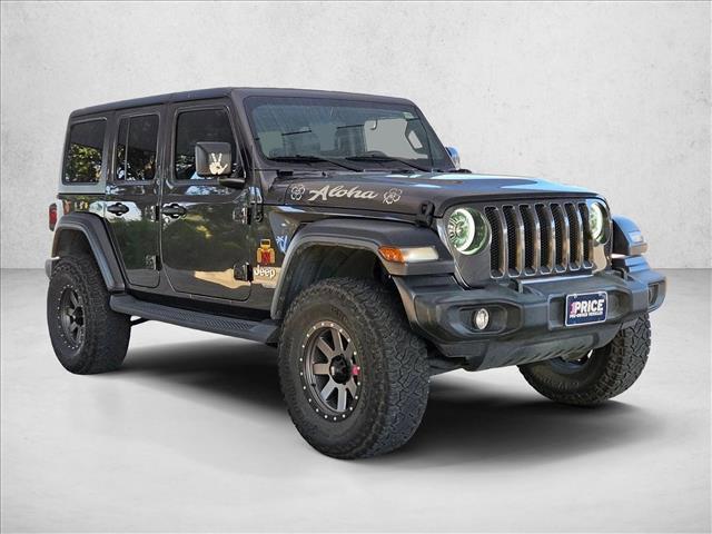 used 2020 Jeep Wrangler Unlimited car, priced at $23,719