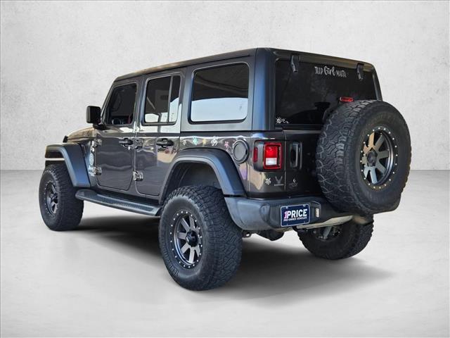 used 2020 Jeep Wrangler Unlimited car, priced at $23,719