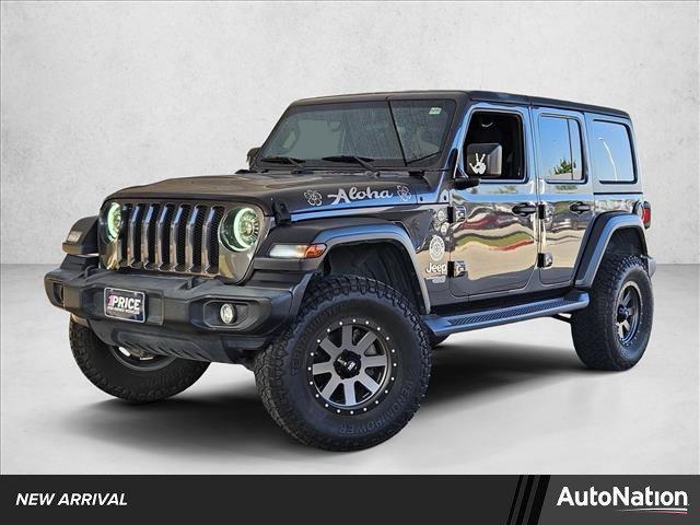 used 2020 Jeep Wrangler Unlimited car, priced at $25,538
