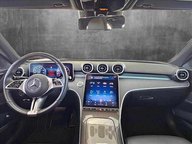 used 2024 Mercedes-Benz C-Class car, priced at $38,995