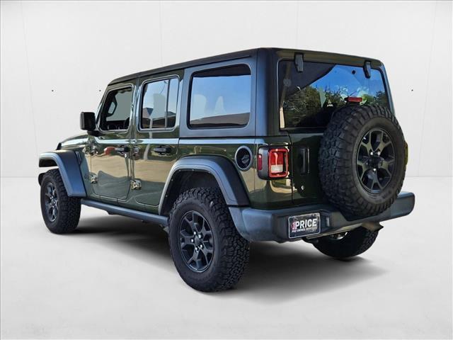 used 2021 Jeep Wrangler Unlimited car, priced at $25,964