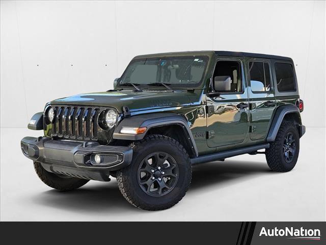 used 2021 Jeep Wrangler Unlimited car, priced at $27,985