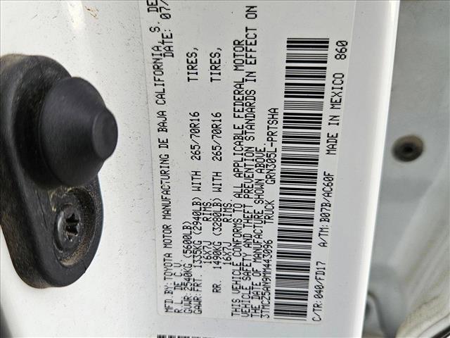 used 2021 Toyota Tacoma car, priced at $30,894