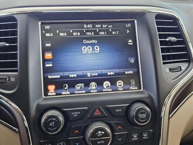 used 2015 Jeep Grand Cherokee car, priced at $18,395