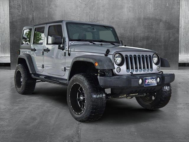 used 2015 Jeep Wrangler Unlimited car, priced at $19,993