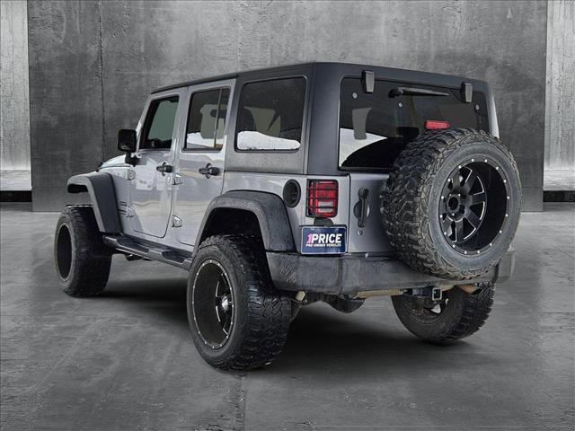 used 2015 Jeep Wrangler Unlimited car, priced at $19,993