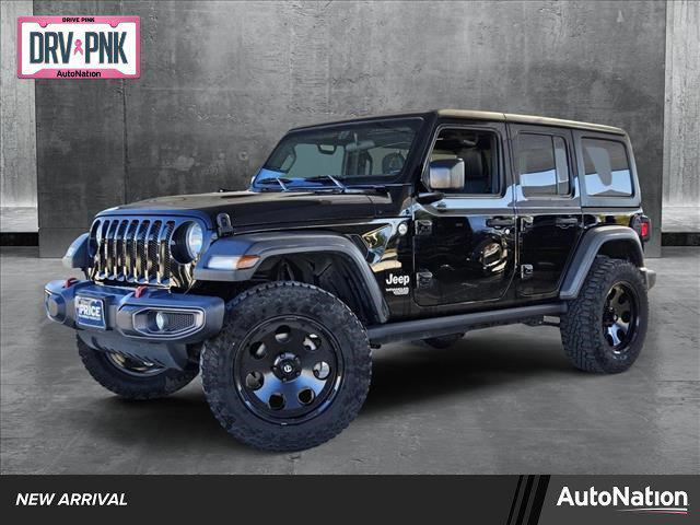 used 2018 Jeep Wrangler Unlimited car, priced at $17,672